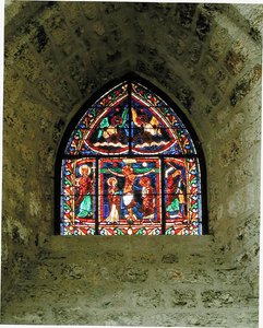 Fenêtre en lunette - French School